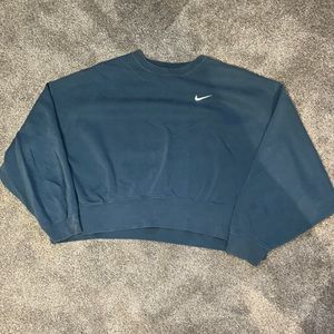 Teal Nike crew neck